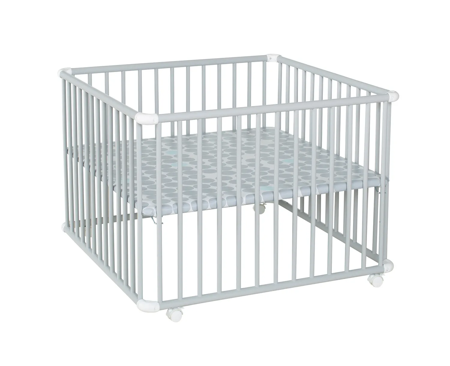 Playpen Belami Plus, 76x97 and 97x97 cm, with wheels