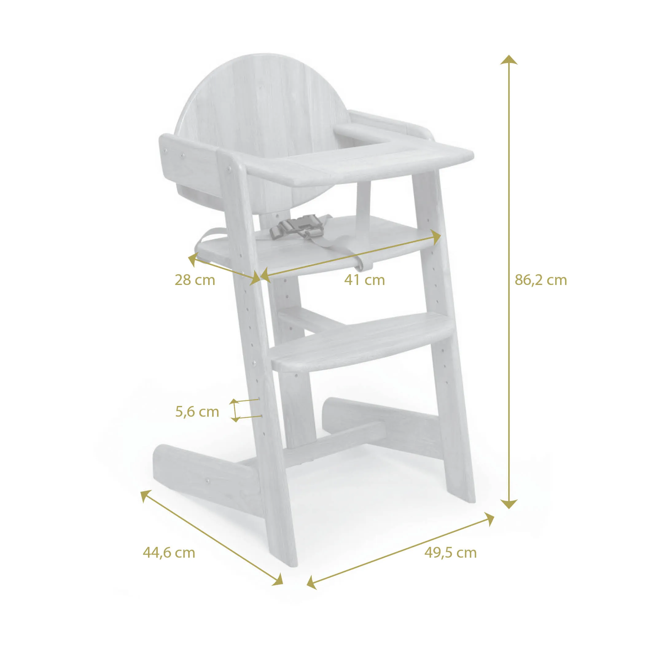 FILOU UP highchair