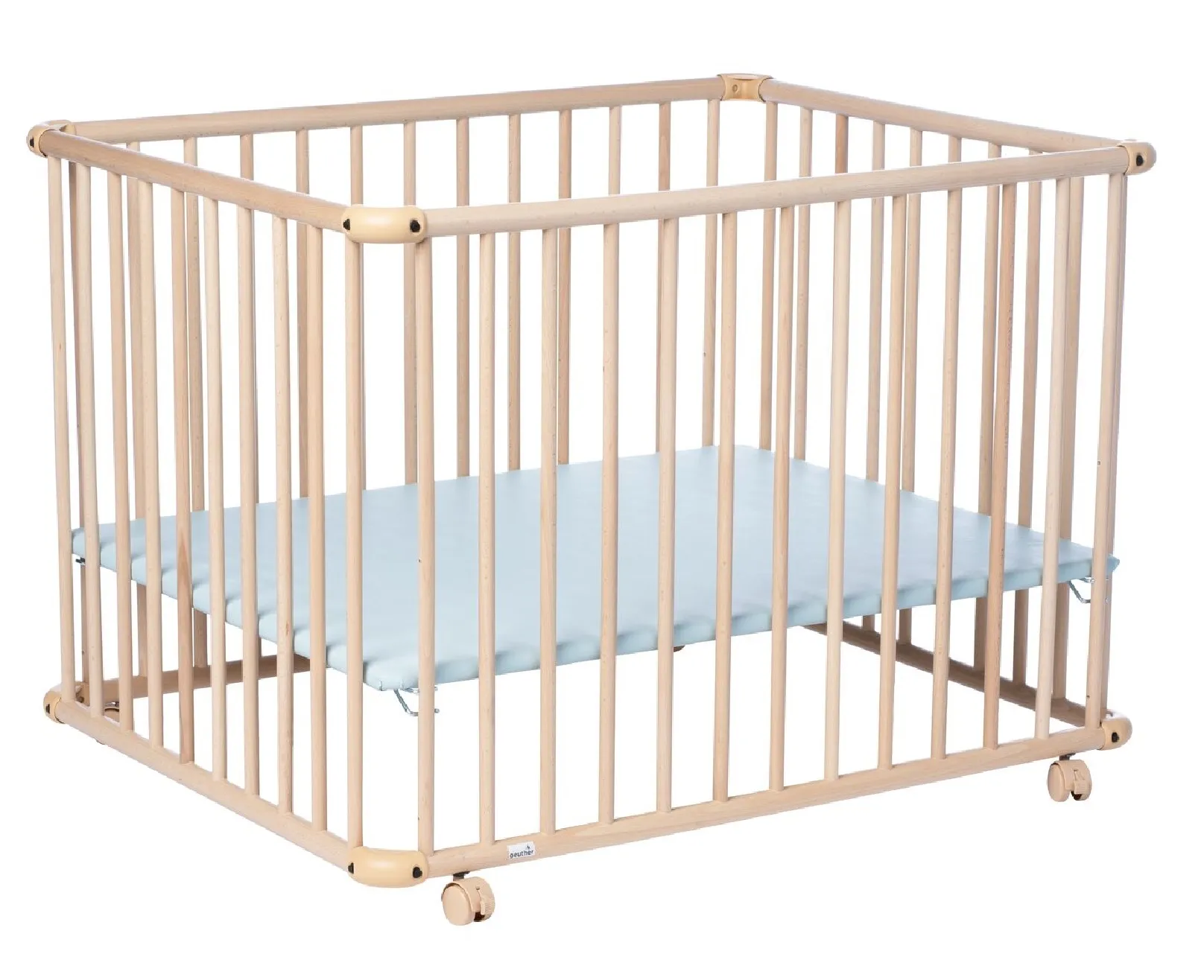 Playpen Belami Plus, 76x97 and 97x97 cm, with wheels