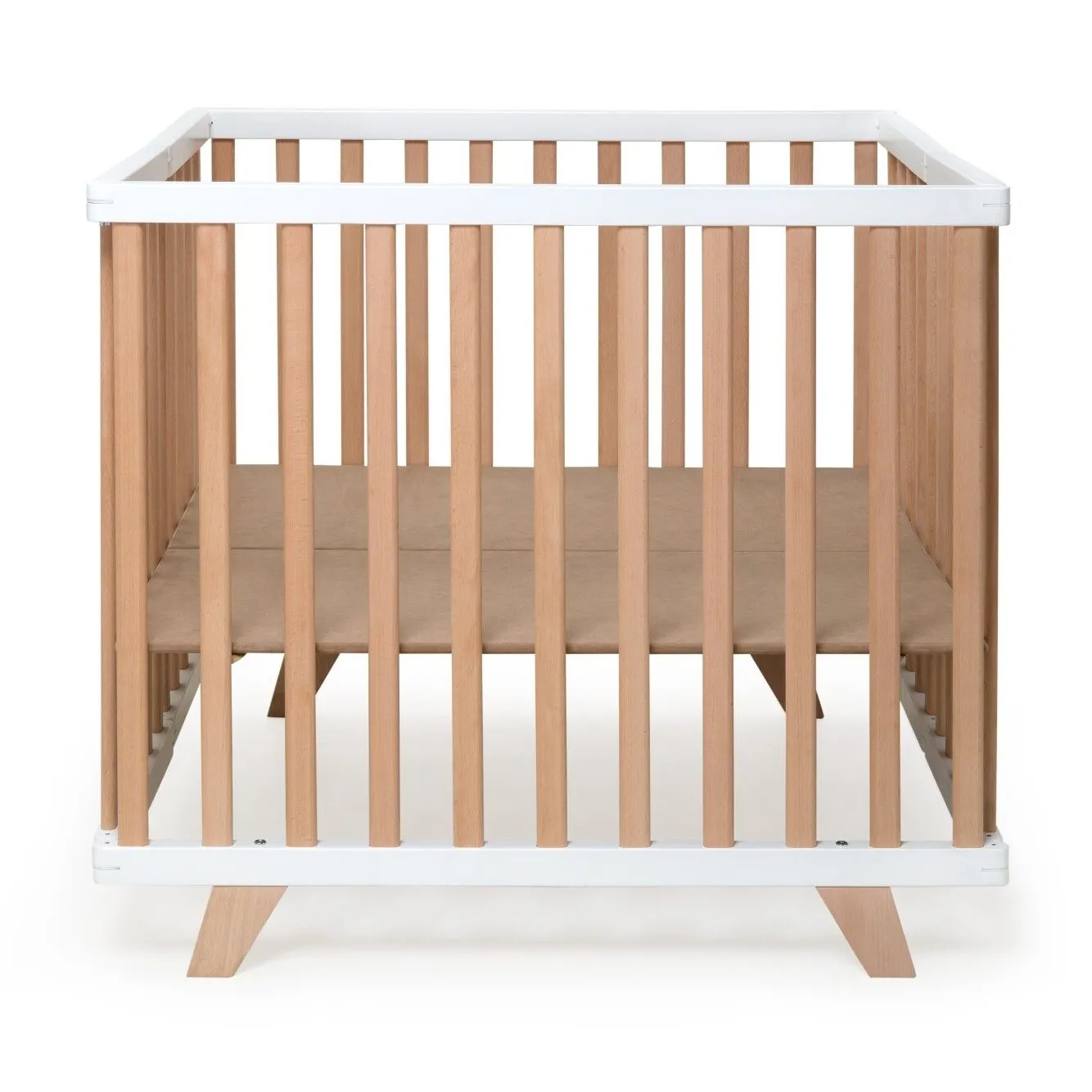 Playpen Lasse, 76x97 and 97x97 cm, with feet and wheels