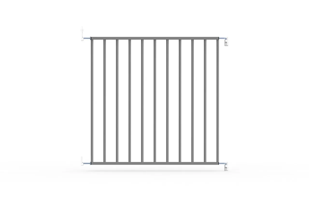 Metal door/stair protection gate for openings 72 - 79 cm 