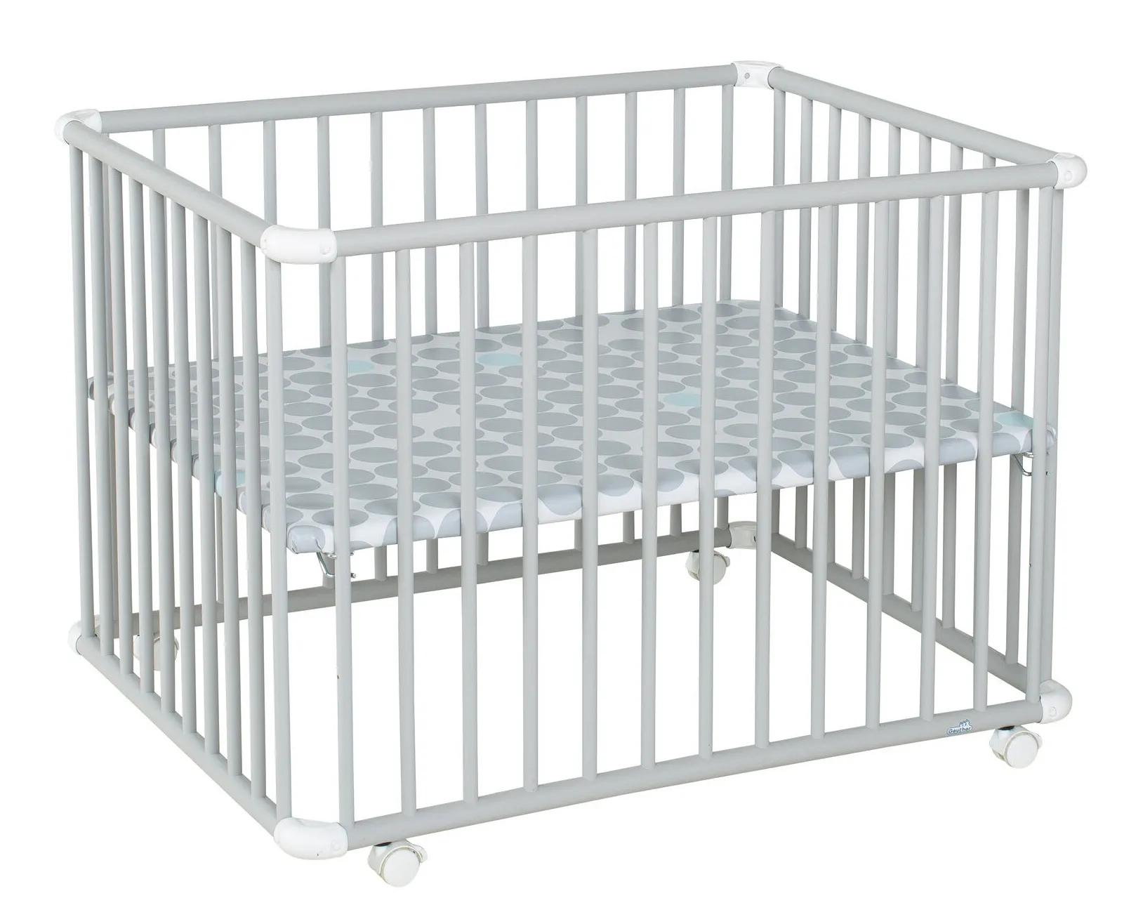 Playpen Belami Plus, 76x97 and 97x97 cm, with wheels