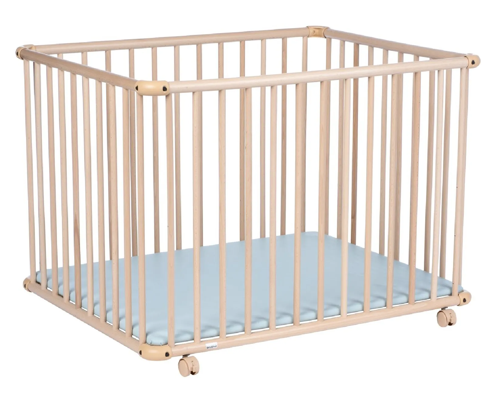 Playpen Belami Plus, 76x97 and 97x97 cm, with wheels