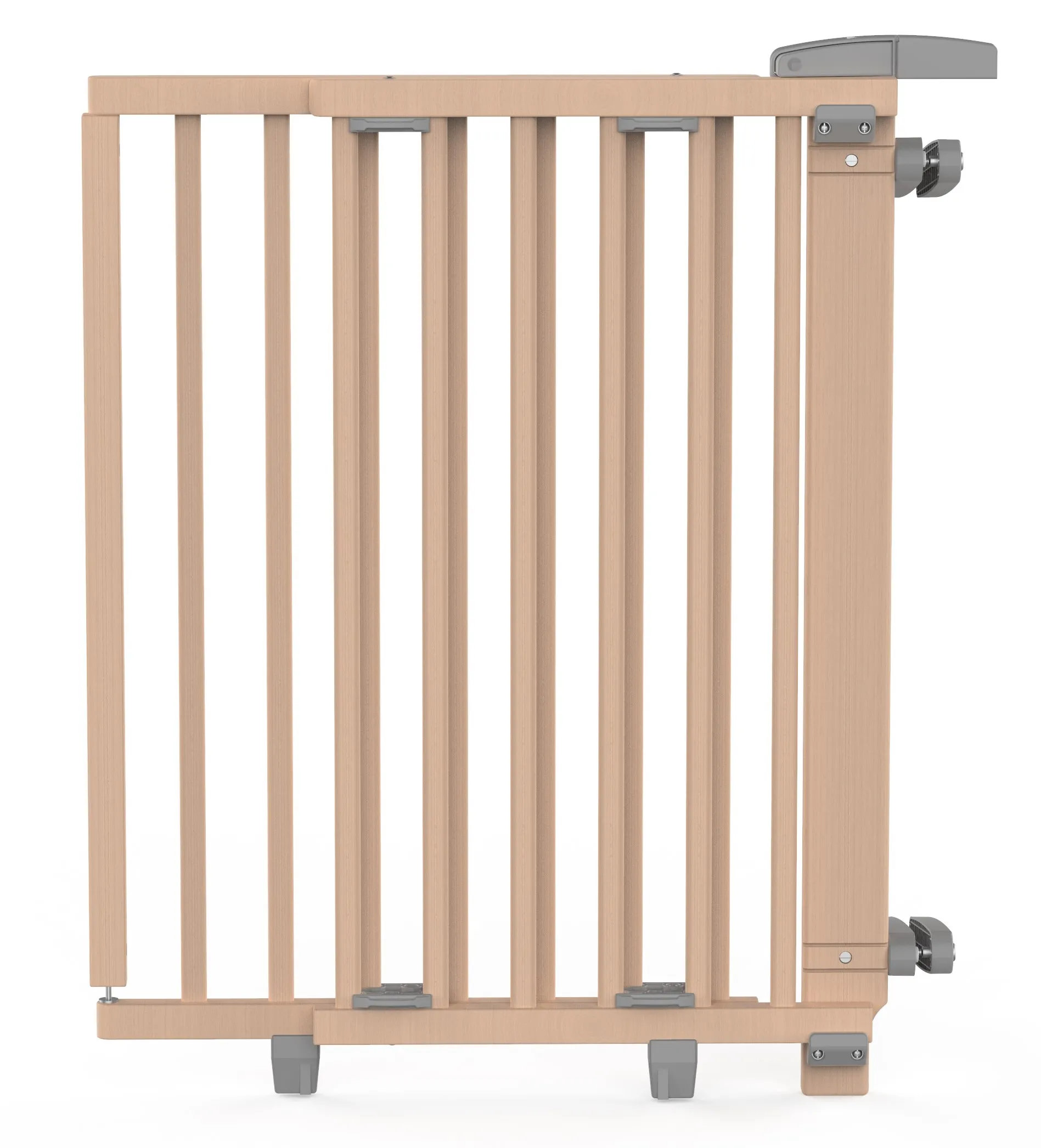 Stair Safety Gate 2733/2735 for openings 67-135cm in wood