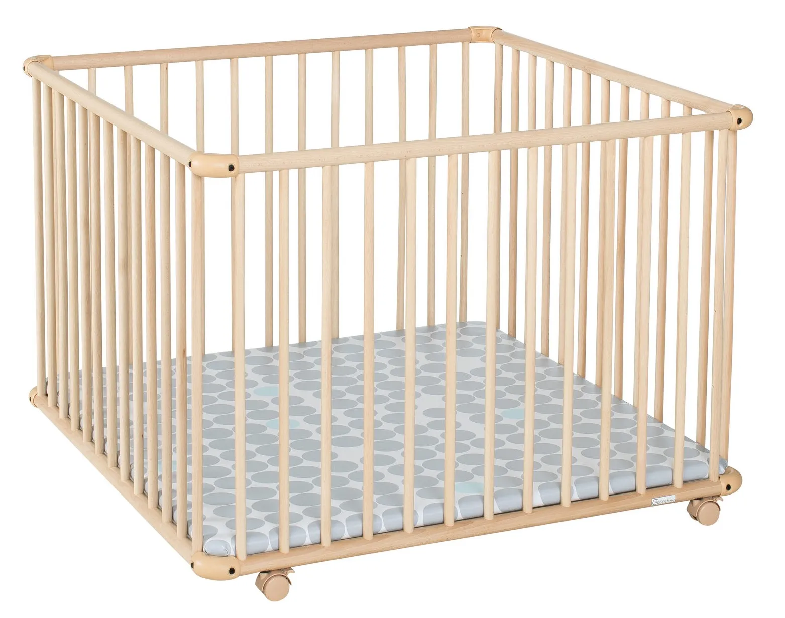 Playpen Belami Plus, 76x97 and 97x97 cm, with wheels