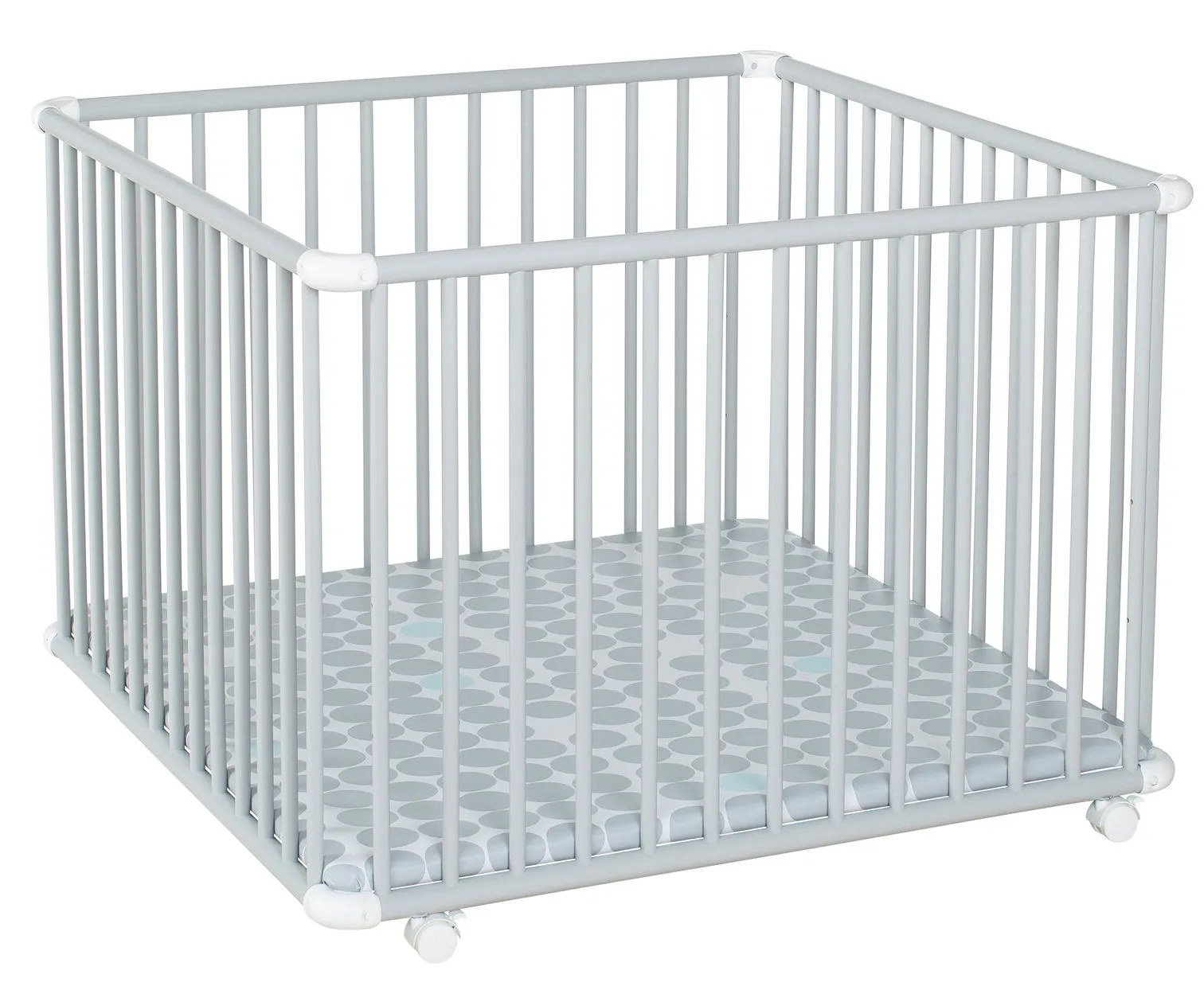 Playpen Belami Plus, 76x97 and 97x97 cm, with wheels