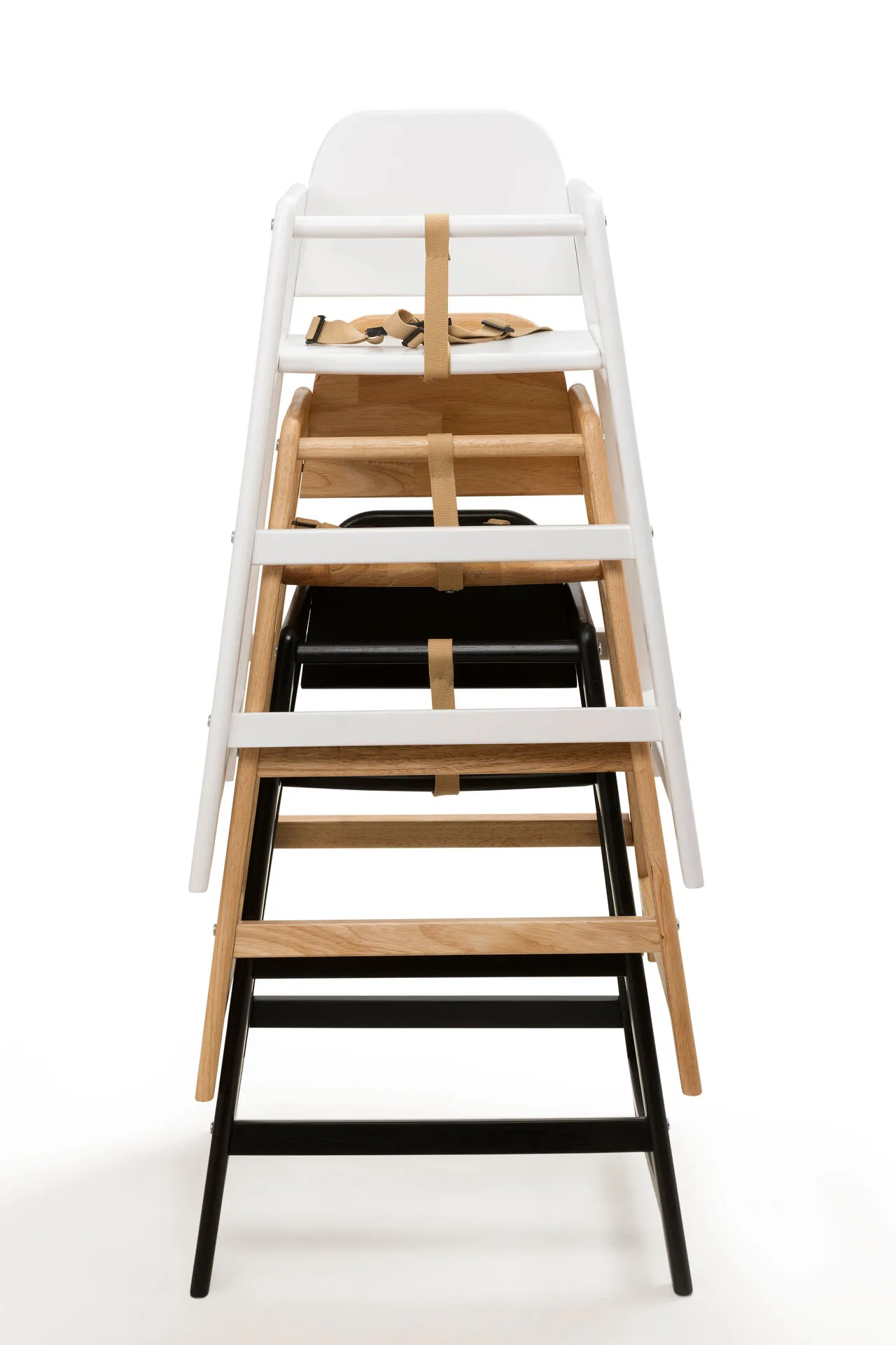 Emma - Stackable wooden high chair