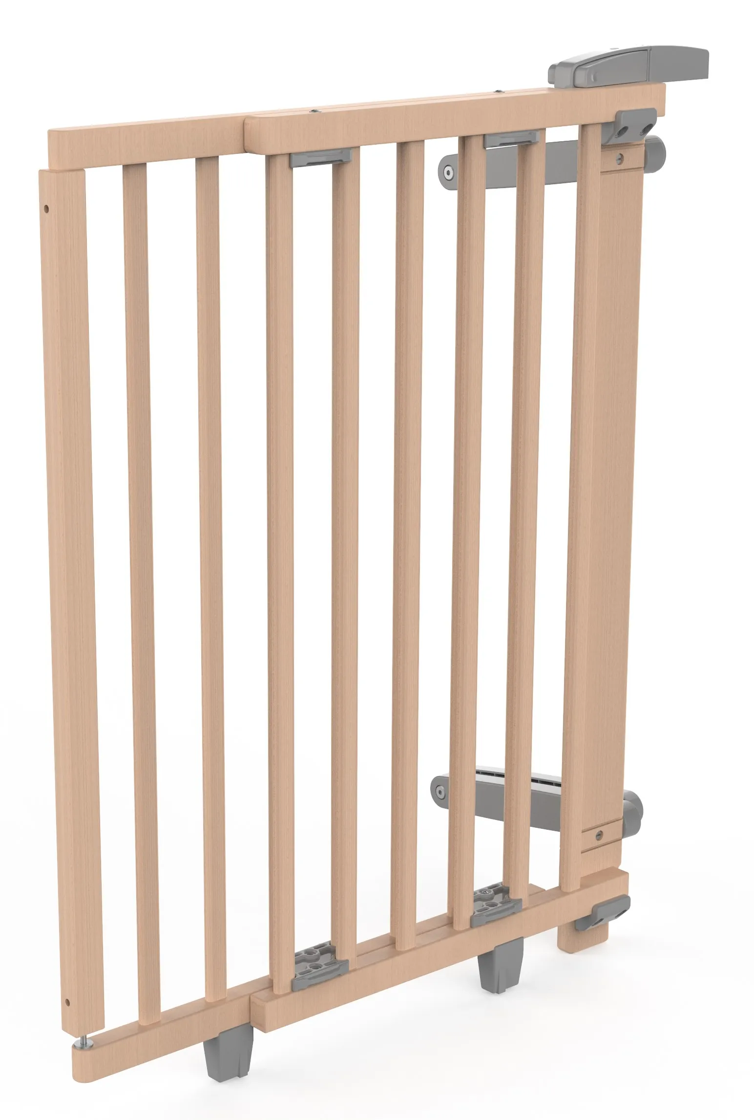 Stair Safety Gate 2733/2735 for openings 67-135cm in wood