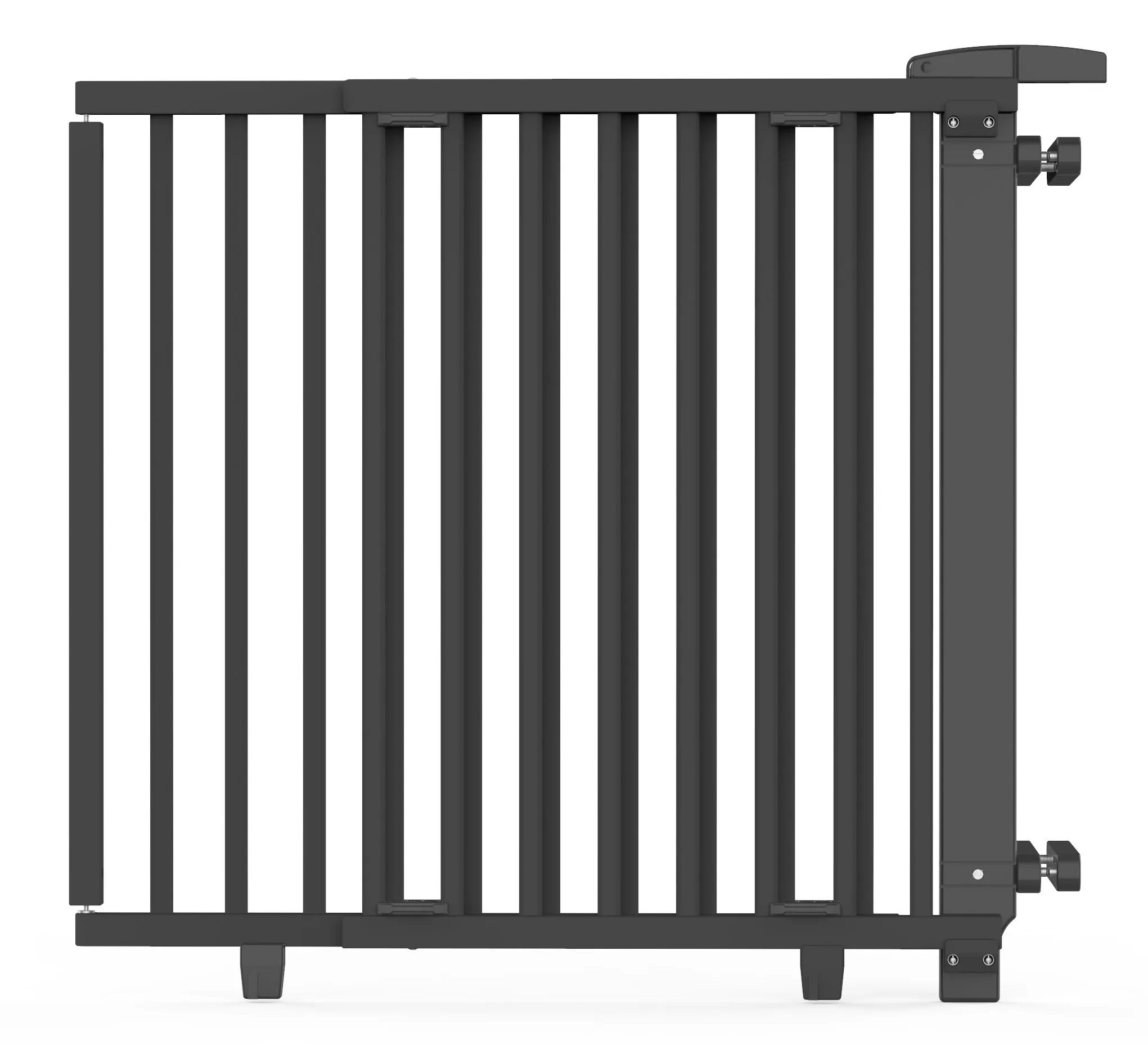 Stair Safety Gate 2733/2735 for openings 67-135cm in wood