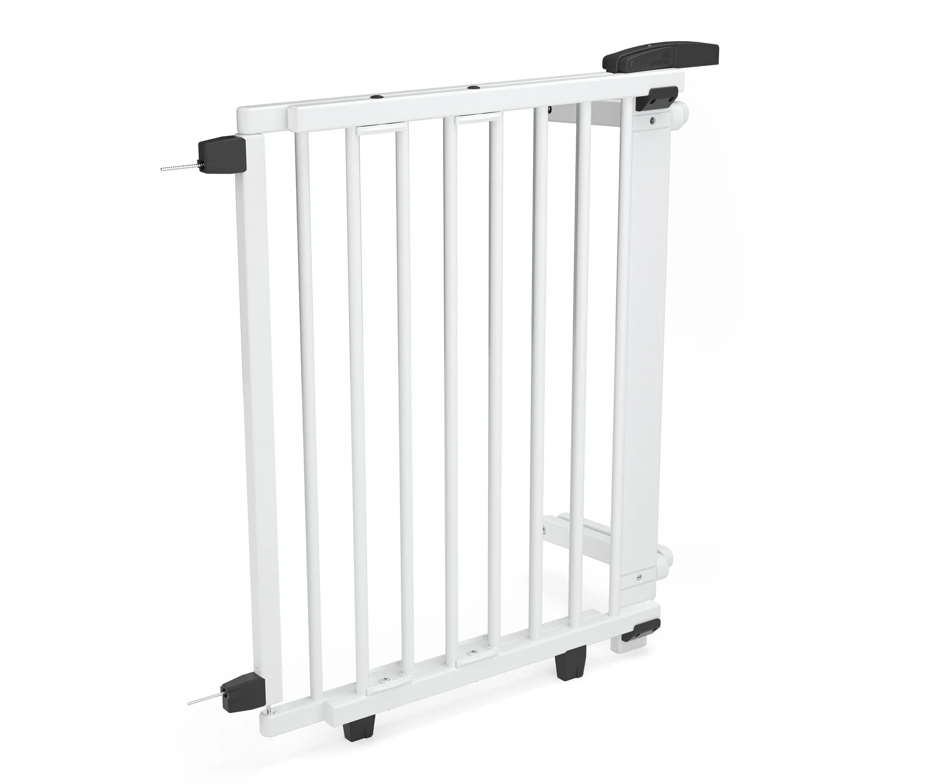 Round bar Stair Safety Gate 2733/2735 for openings 67-135cm in wood