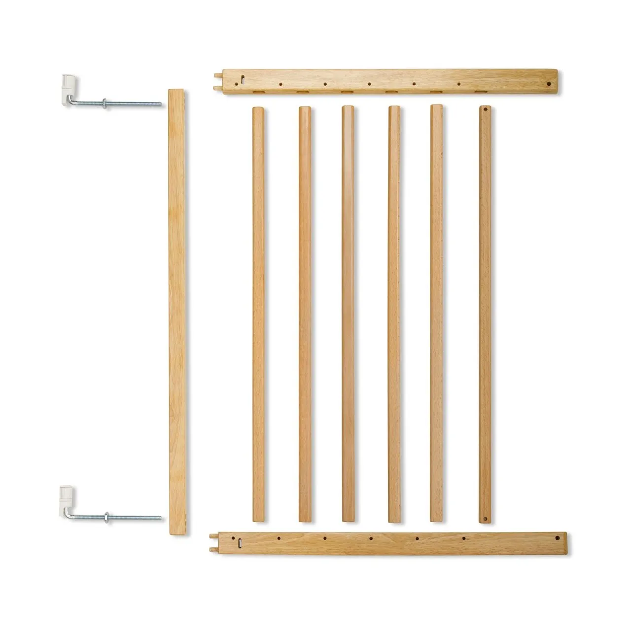 Door & Stair Safety Gate Modilok for openings 63-103.5cm in wood