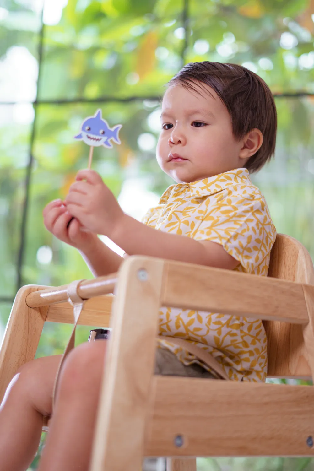 Emma - Stackable wooden high chair